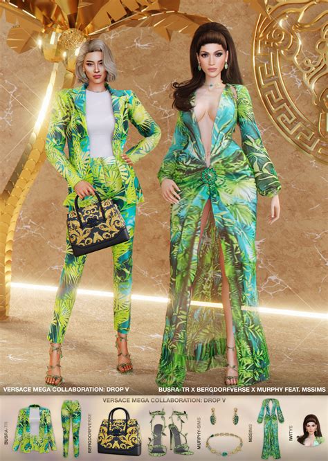 sims 4 gianni versace|versace mega collaboration drop.